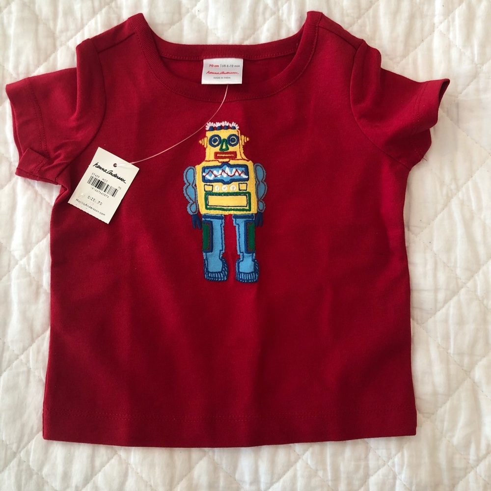 Infant Robot T Shirt Hanna Andersson